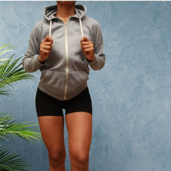 Cedar Wood State Basic Lightweight Zip-Up Hoodie - Picture 1 of 3